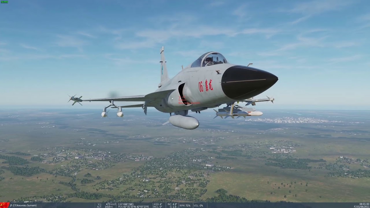 DCS - Vidéo 09 - JF-17  Les leurres Flares et Shaft