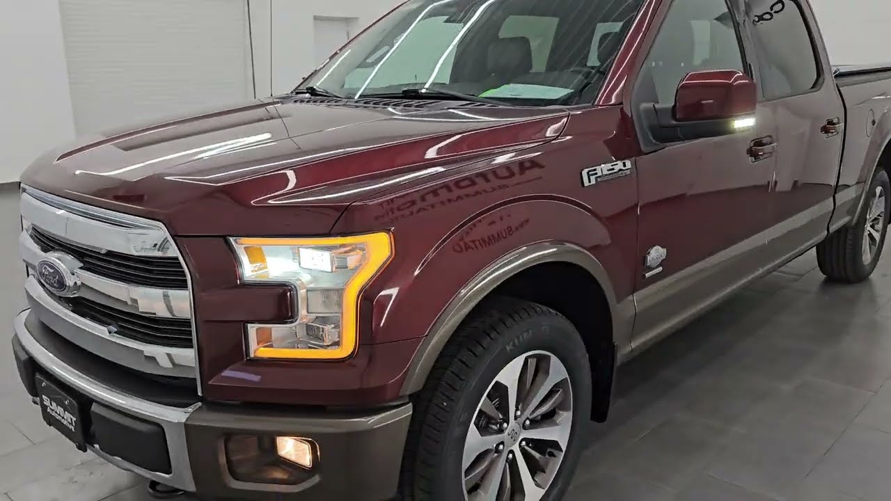2015 FORD F150 KING RANCH SUPERCREW LONG ECOBOOST 4K WALKAROUND 14752ZA SOLD!