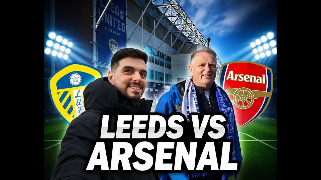 Ferðin til Englands! - Leeds vs Arsenal