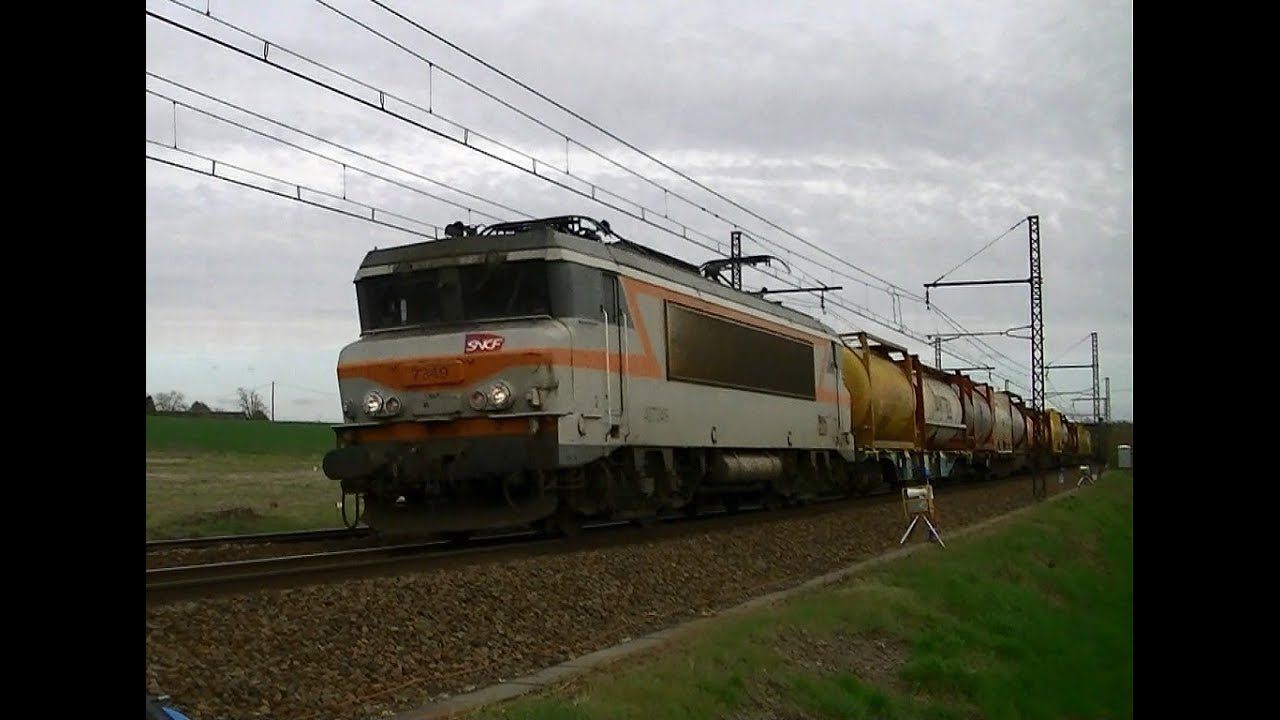 Des trains entre Tours & Poitiers (BB9300, BB 7200, BB 26000...)
