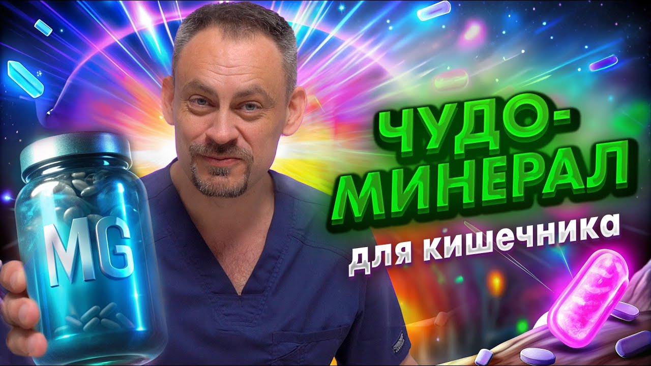Как я вылечил синдром раздраженного кишечника МАГНИЕМ! Вам точно это поможет, если верно применять!