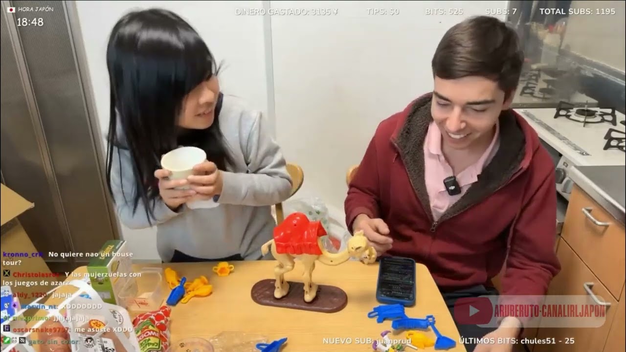 YUZU SE PELEA CON ARU 😂 ARU muestra SU NUEVA CASA 😎
