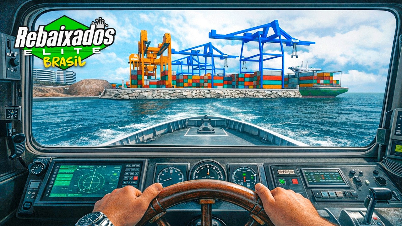 CONSEGUI PILOTAR O NOVO NAVIO do REBAIXADOS ELITE BRASIL