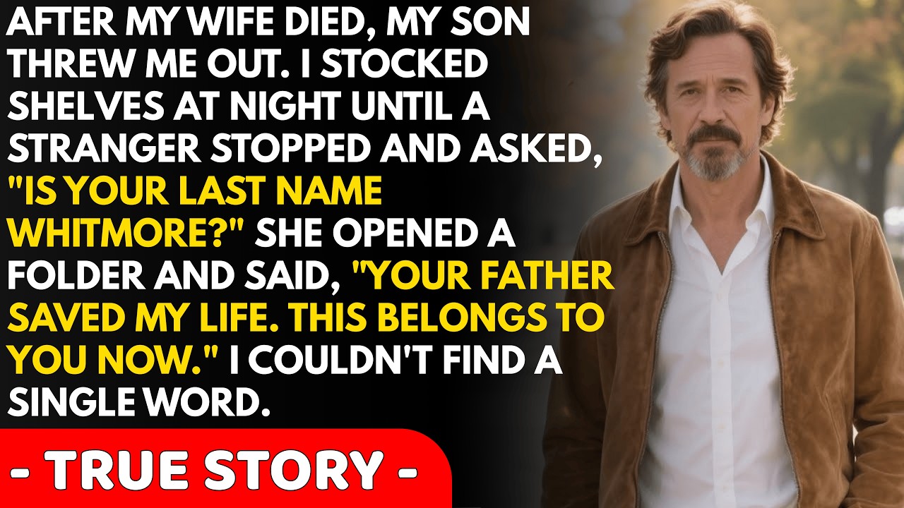 A woman kept staring at me at work every night — what she finally said about my father left me sp...