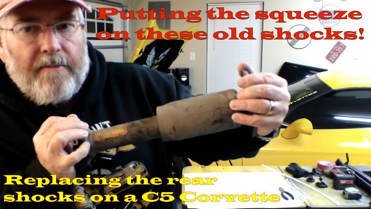Resurecting a salvage title C5 Part 2:  Replacing the rear shocks