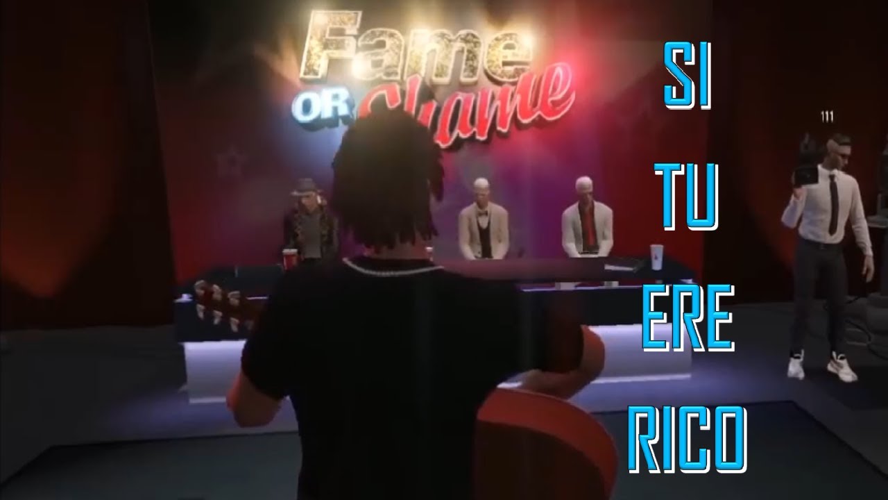 SI TU ERE RICO - MOUSSA [CANCIÓN FAME OR SHAME SPAIN RP]