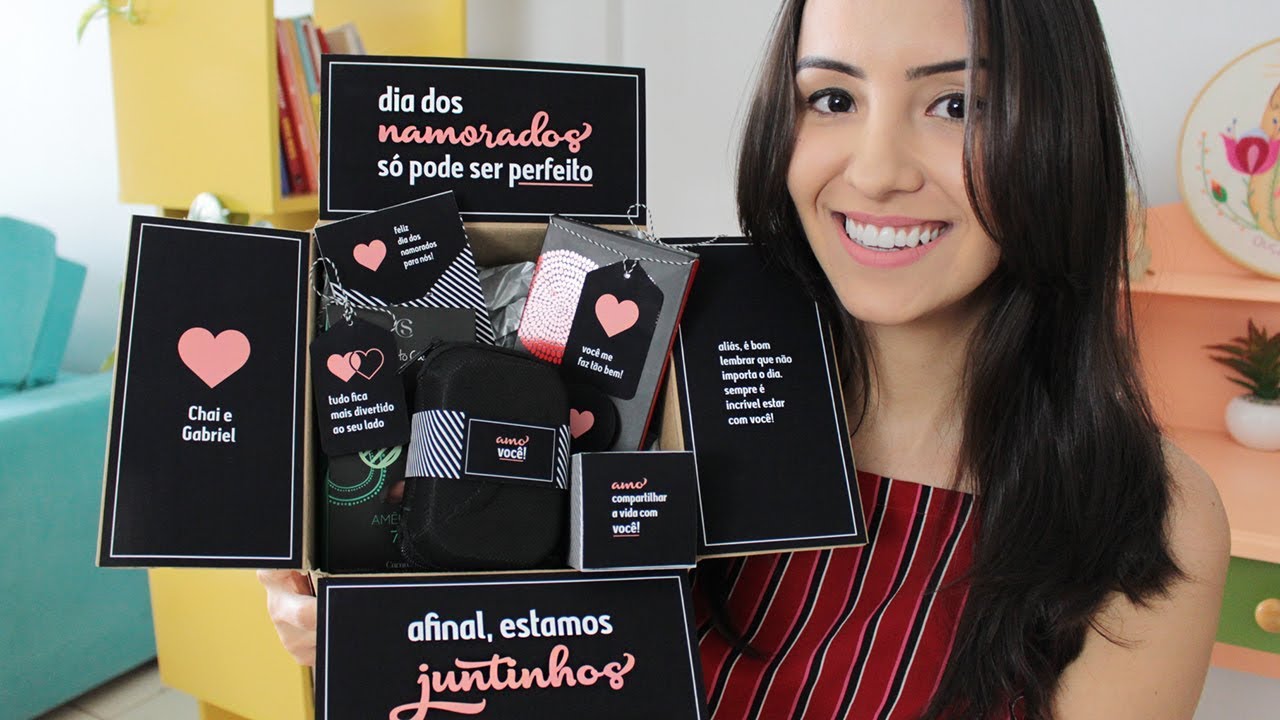 Kit Dia dos Namorados Perfeito (DIY - Namorada Criativa)