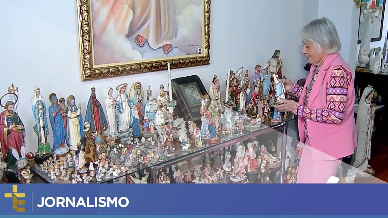 JORNALISMO | DEVOTA TRANSFORMA A CASA EM SANTUÁRIO [CC]