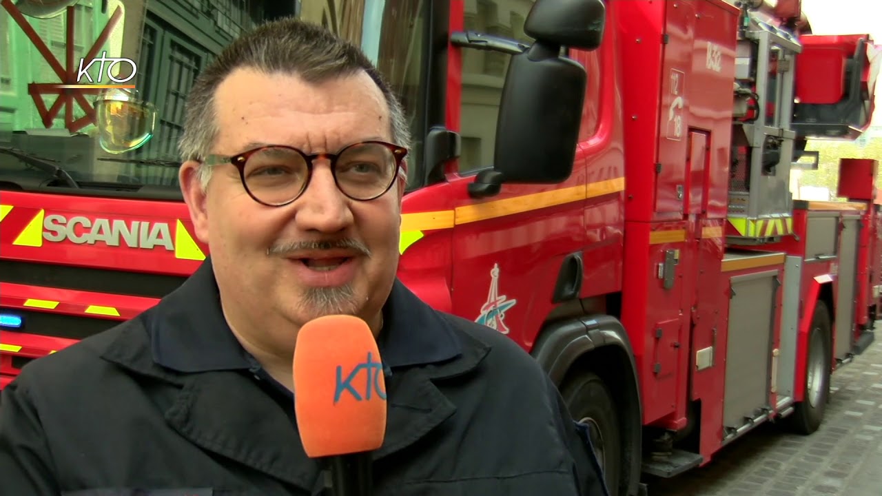 Incendie à Notre-Dame : témoignage de l´aumônier des pompiers de Paris