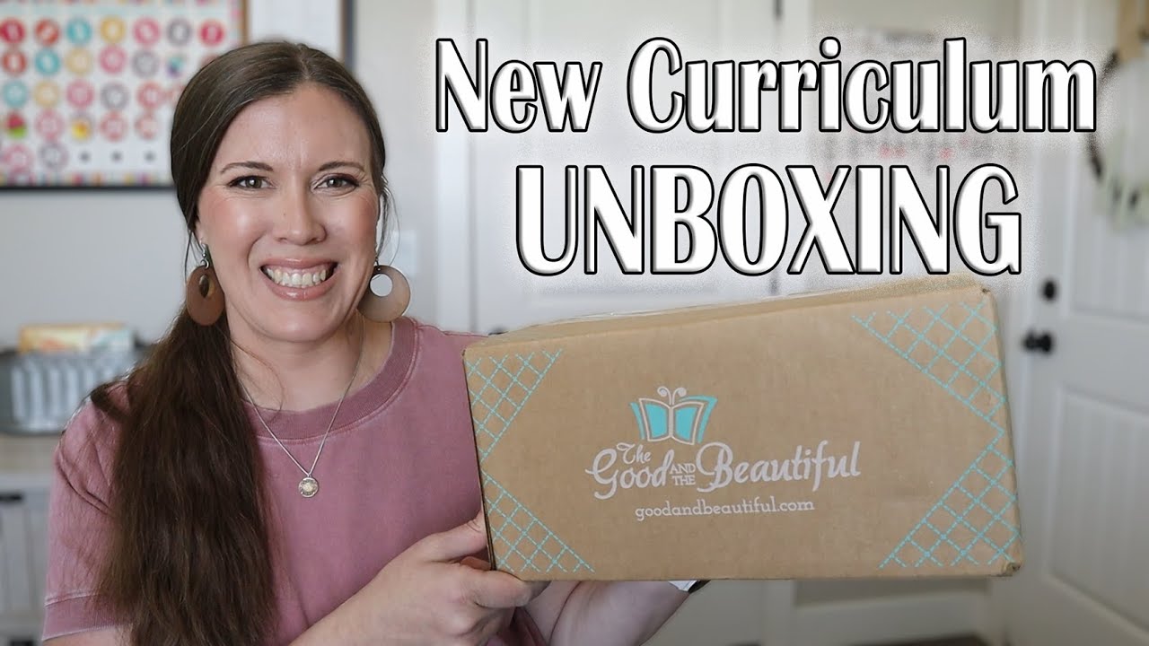 New Curriculum Unboxing | The Good & the Beautiful