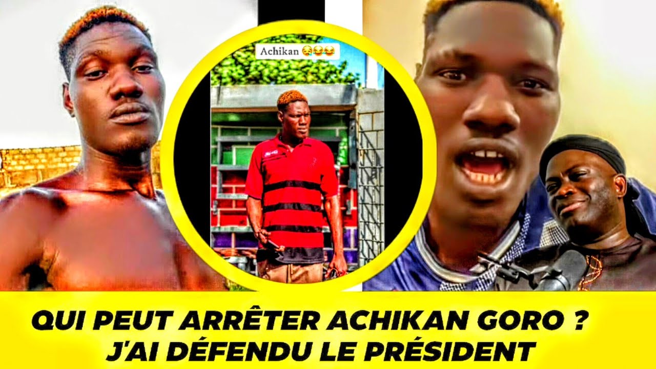 Achikan Goro sort après les rumeurs de son Arrestation 😀 Qui peut m'arrêter même ? 