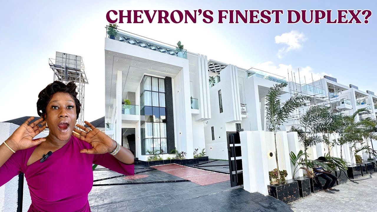 INSIDE A 695M NAIRA LUXURY 5 BEDROOM DUPLEX IN CHEVRON
