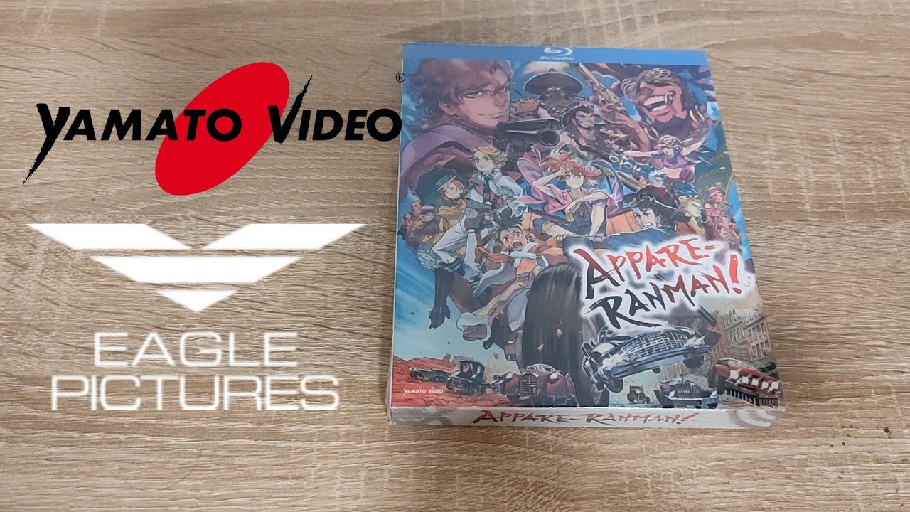 APPARE RANMAN BLU RAY UNBOXING YAMATO VIDEO