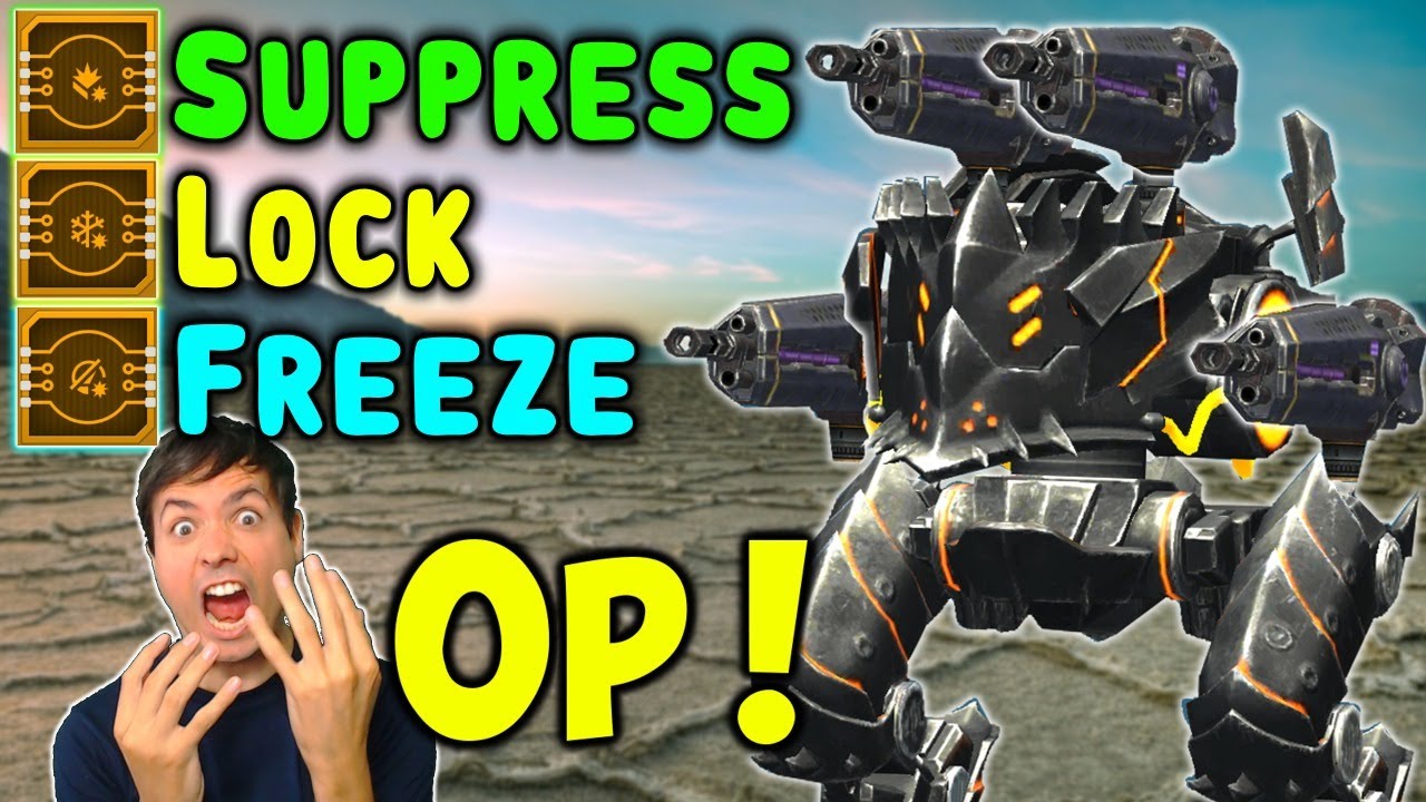 OP Drones! Suppression, Lockdown & Freeze? War Robots Gameplay Live WR