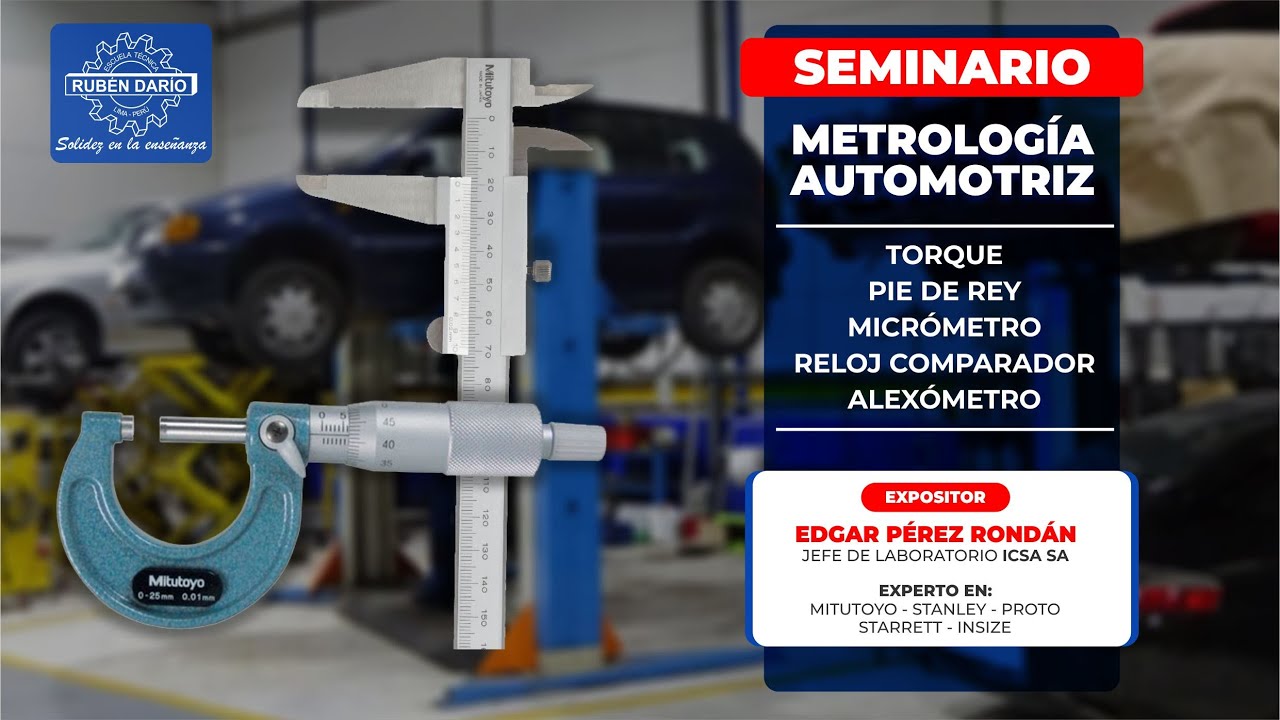 Metrología Automotriz | Escuela Técnica Rubén Darío