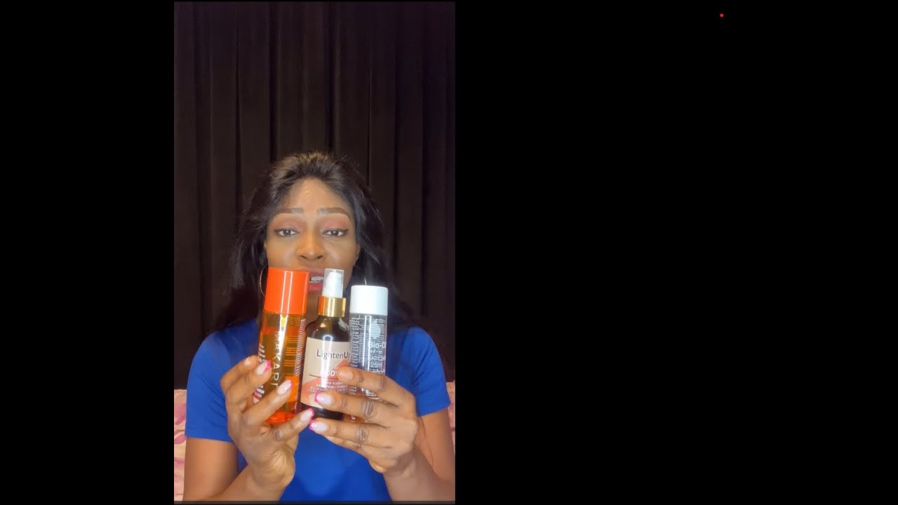 MAKARARI EXTREEM, LIGHTENUP,  & BIO OIL REVIEW #youtube #youtubeshorts #beauty #skincare #subscribe
