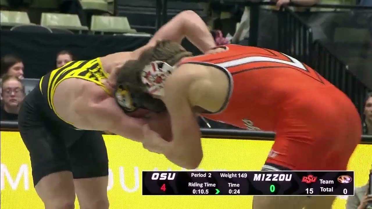 Casey Swiderski vs. Seth Mendoza (149lbs) FULL MATCH | 2025-26 Big 12 Wrestling
