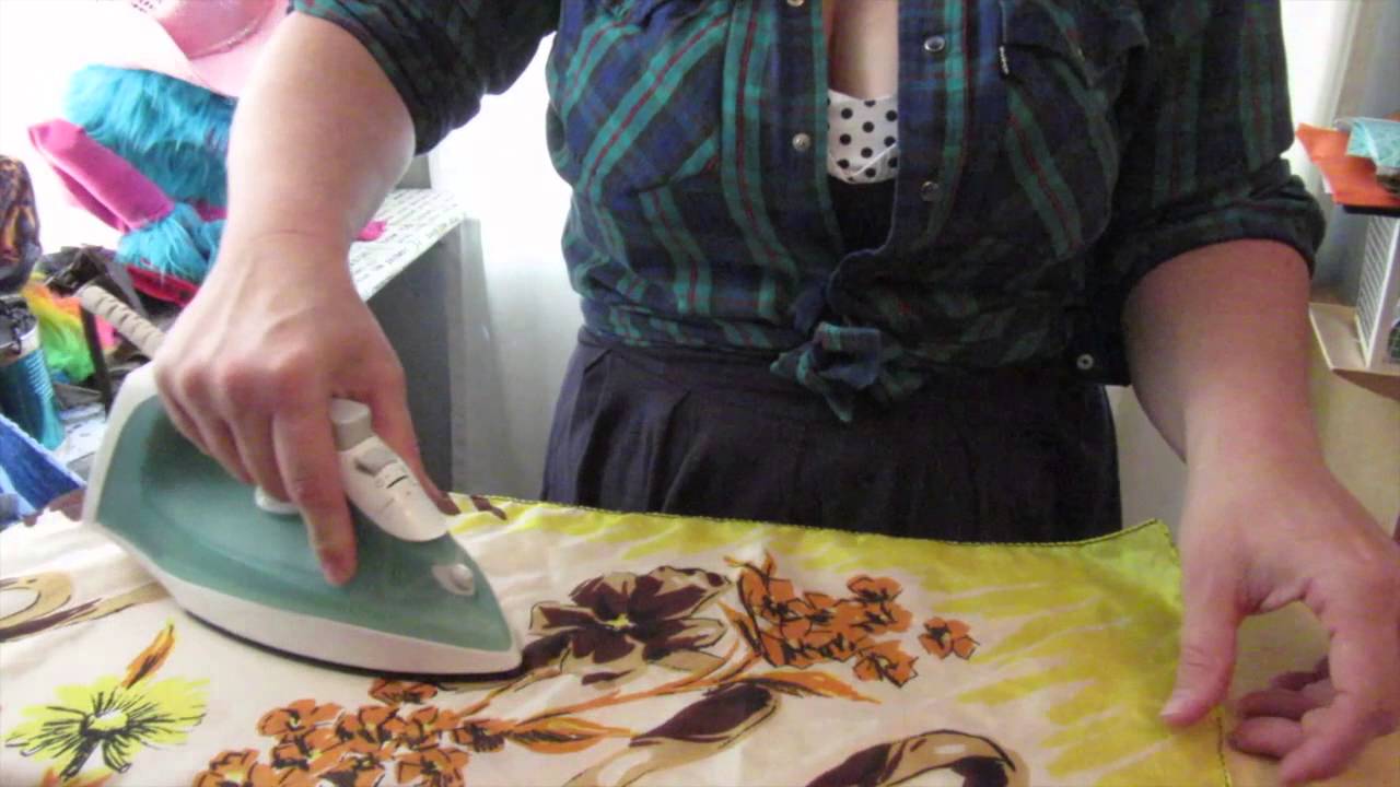 *ASMR Vintage Linens* Ironing and Folding Tingles BINAURAL NO TALKING