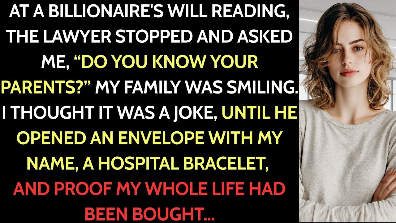 At the will reading of a strange billionaire,the Lawyer Suddenly Asked Me “Do You Know Your Parents”