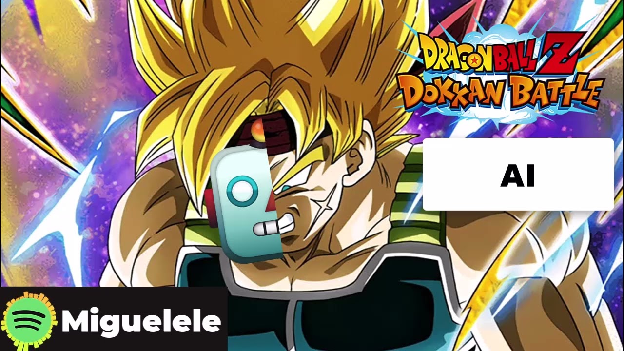 AGL F2P Bardock Intro OST but it's extended by AI - Dokkan Battle
