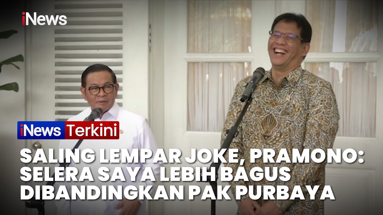 Saling Roasting! Gubernur Pramono: Selera Saya Lebih Bagus dari Purbaya | iNews Terkini (7/10)