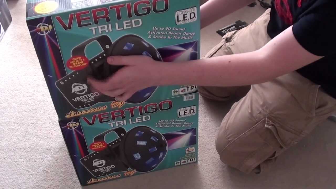 ADJ Vertigo TriLED Unboxing & Review