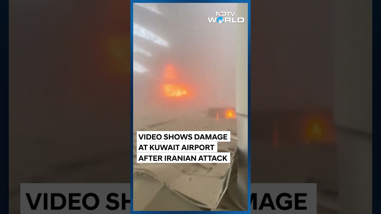 Kuwait Airport Drone Attack | Fire And Damage In Kuwait Airport After Iranian Attack