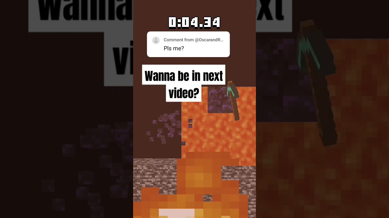 Wanna be in next video? 
