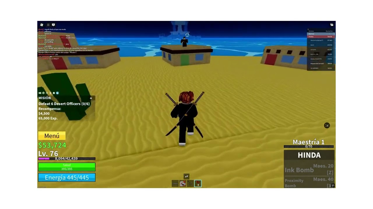 Jugando Roblox!