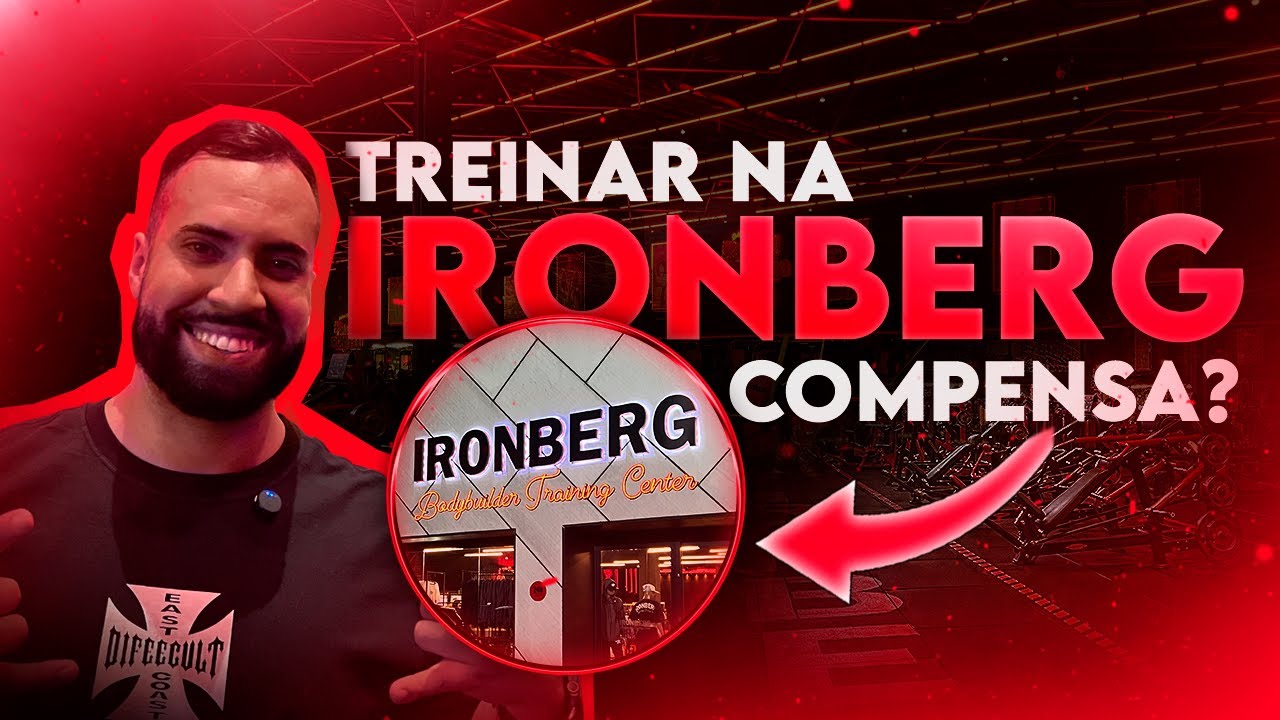 TREINAR NA IRONBERG VALE A PENA?  A COR DA ACADEMIA MUDOU TOTALMENTE &Agrave;S 23H DA NOITE!