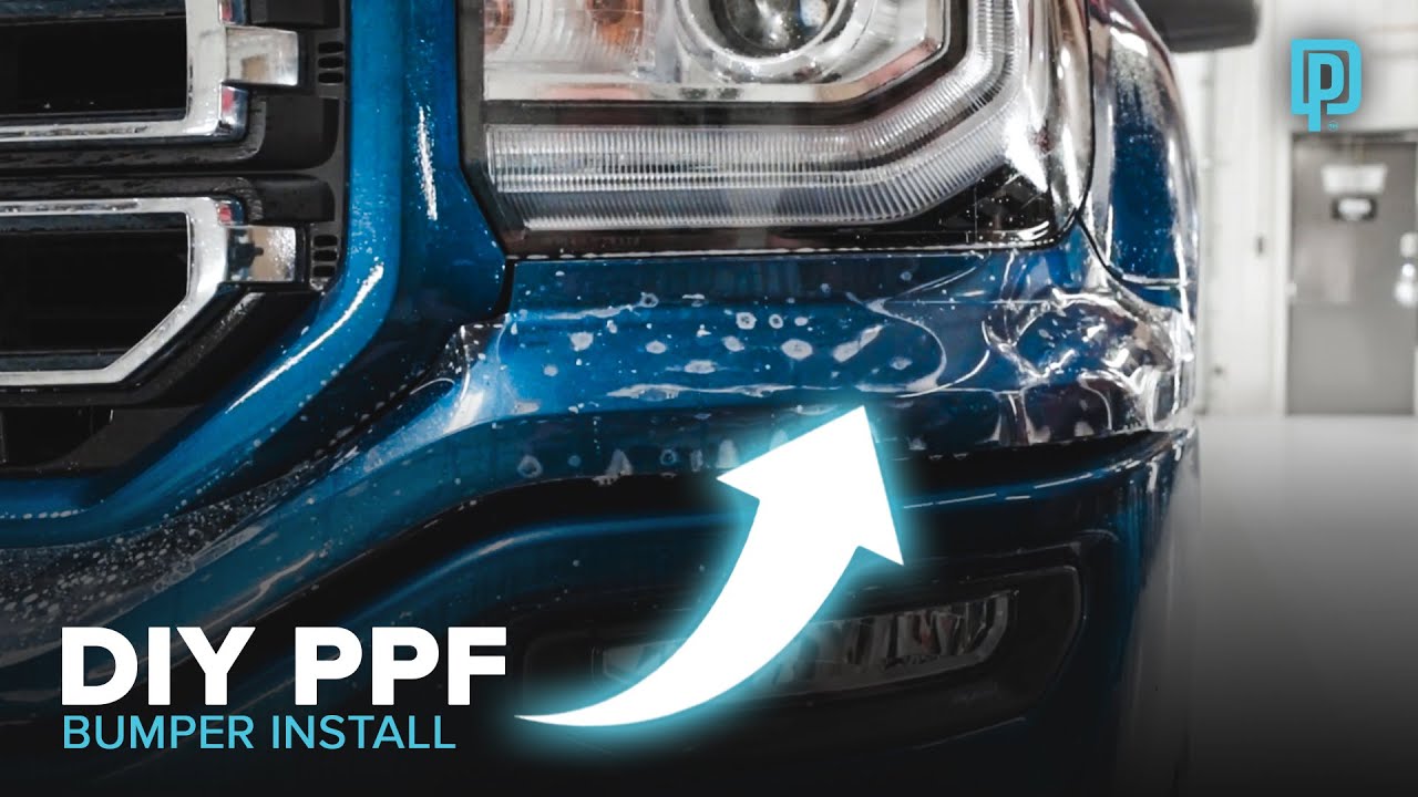 Установка PPF-накладки на бампер своими руками — Основы PPF