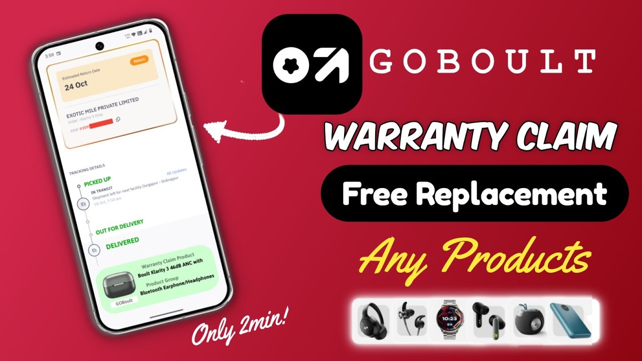 GoBoult Free Replacement | GoBoult Warranty Claim Process NEW GUIDELINES 2025 ✅ 