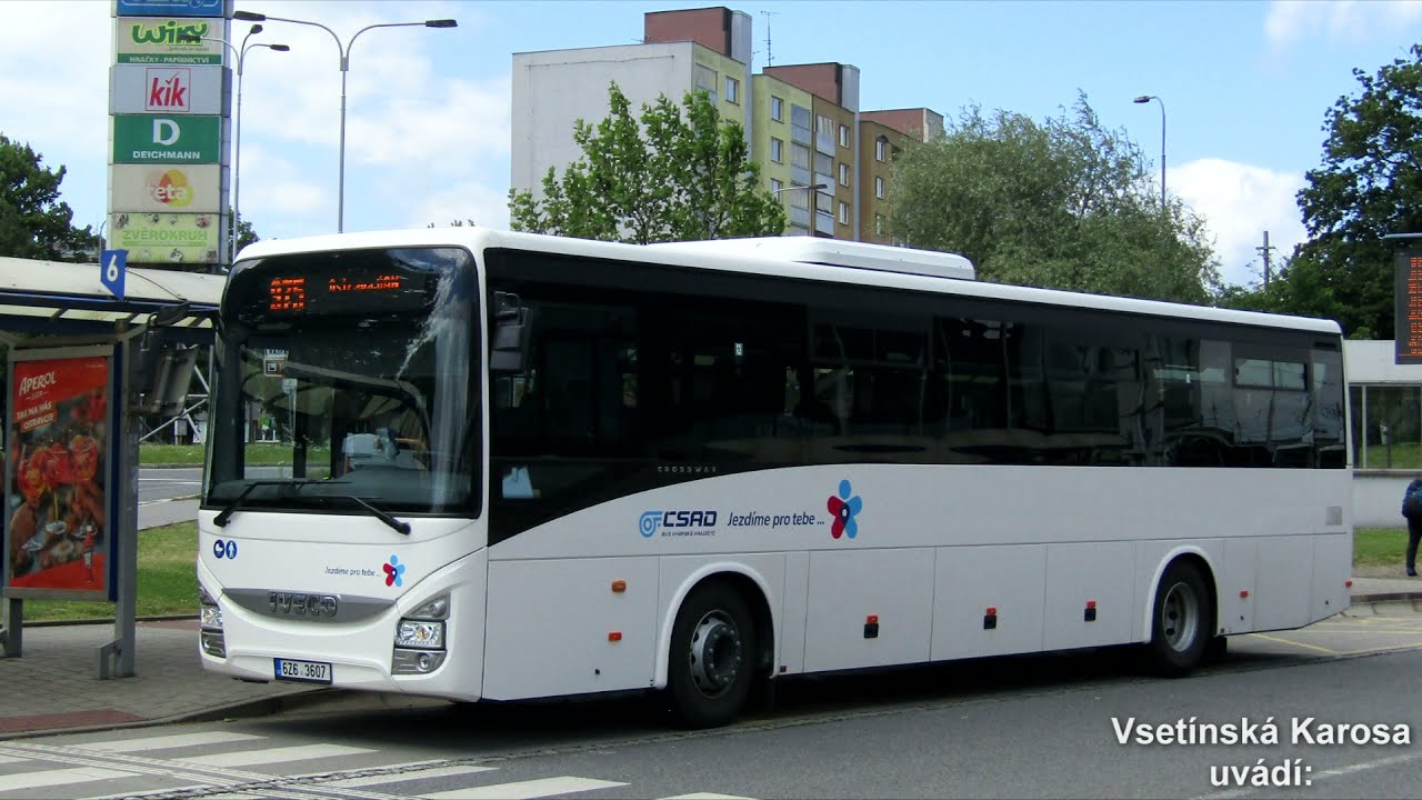 Iveco Crossway LINE 12M 6Z6 3607 | ČSAD BUS Uherské Hradiště | Novinky na Zlínsku #8