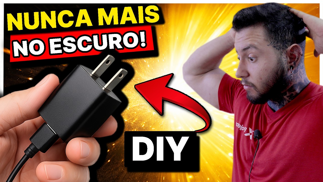 NUNCA MAIS JOGUE o CARREGADOR DE CELULAR ANTIGO FORA! 🔥