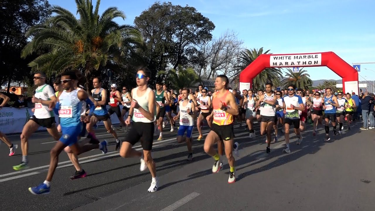 Grandi maratoneti alla White Marble Marathon