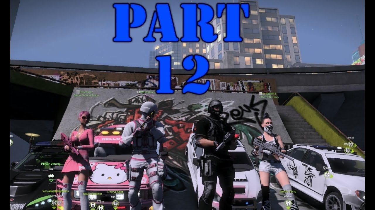 The FGN Crew Plays: APB Reloaded Part 12 - Embarassment to SanParo (PC)