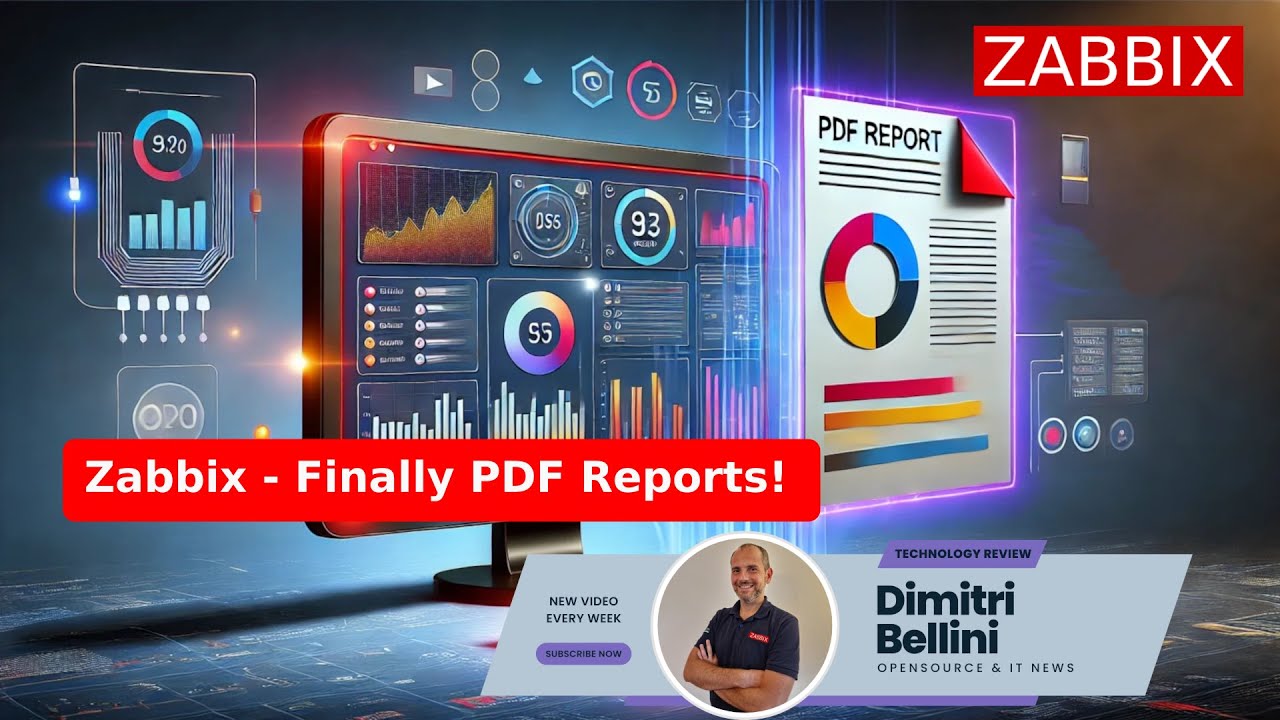 Zabbix - Finally PDF Reports! - [Sub EN] #zabbix #reports