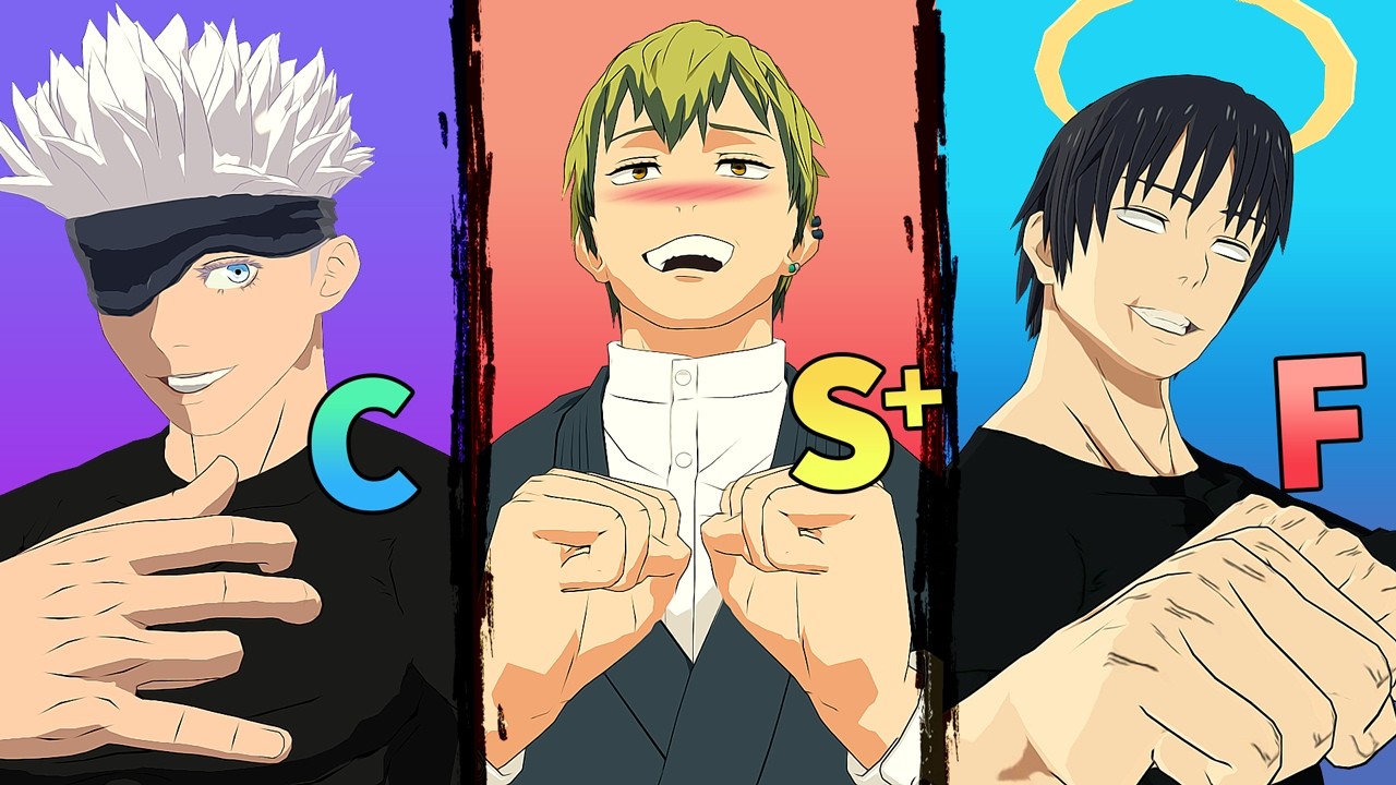 Jujutsu Sorcerers make a tier list! (jujutsu kaisen vr)