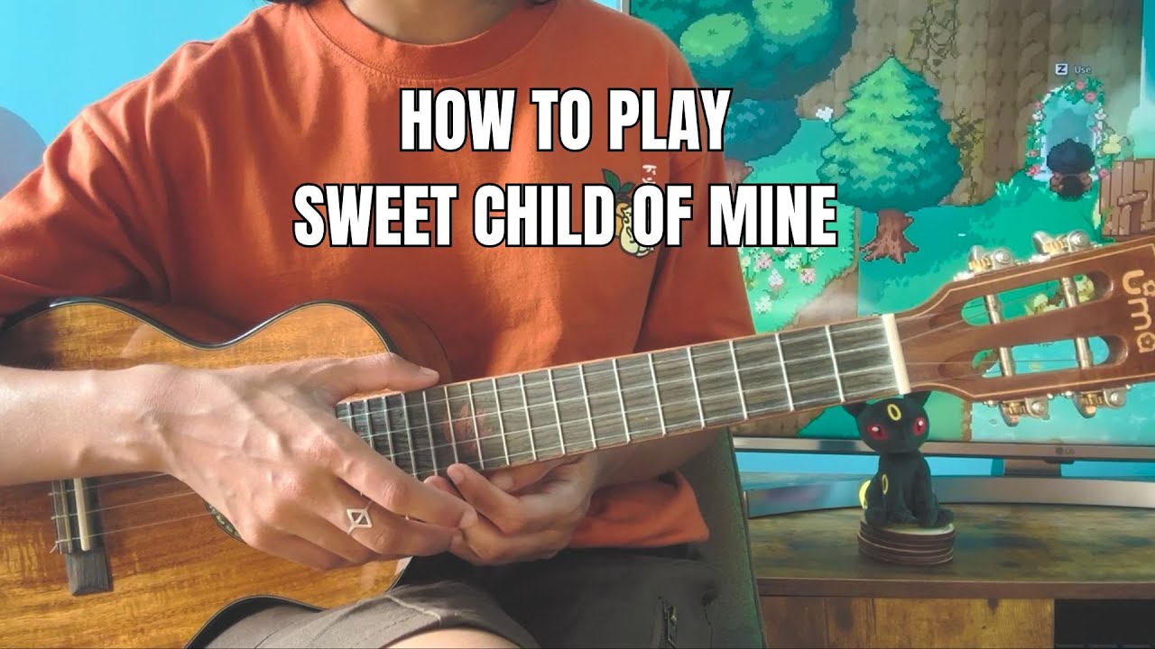 How To Play Sweet Child Of Mine (Ukulele Fingerstyle Tutorial)