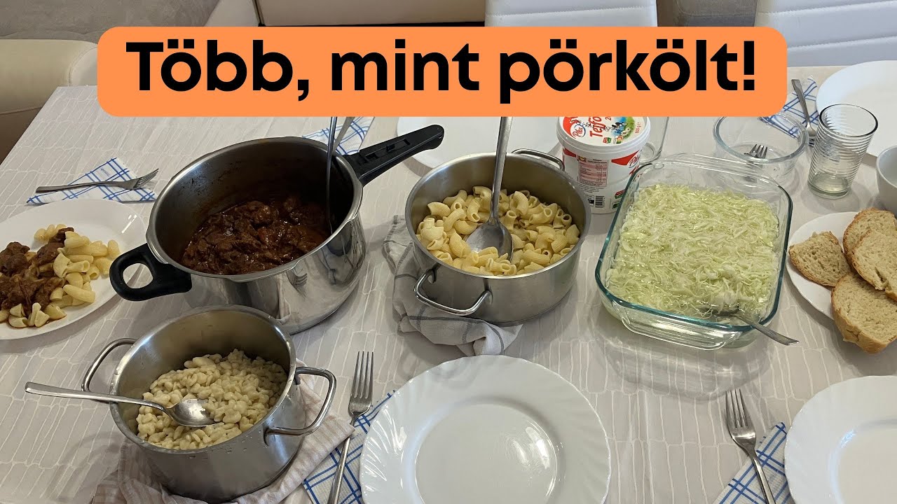 Vendégváró blokkfőzés | Klasszikus magyar menü – újragondolva, tápanyagok szerint