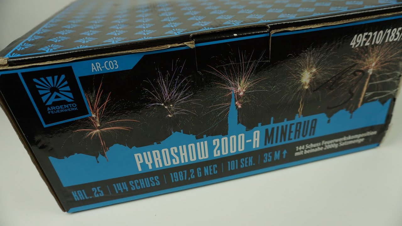 Argento - Pyroshow 2000-A Minerva | Karacho Brett vom feinsten! 😜 | DennisPyro©
