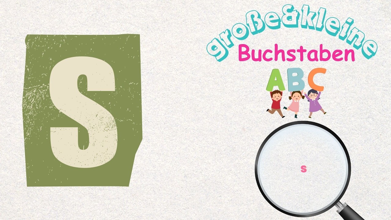 S s • T t • U u • V v ✏️ | Buchstaben finden & lesen lernen | DAJUU Lernvideo