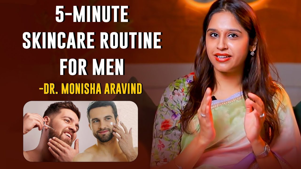 Women Use பண்ற அதே Skin Care products-அ men Use பண்ணலாமா? 5-Minute Skincare Routine for Men