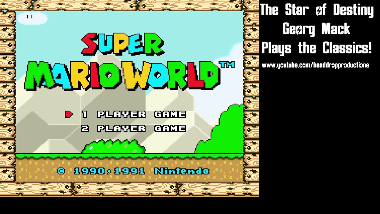 Georg Mack Plays the Classics - Super Mario World