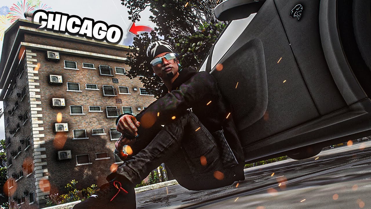 I Spent 24 HOURS In CHICAGO In GTA 5 RP!!
