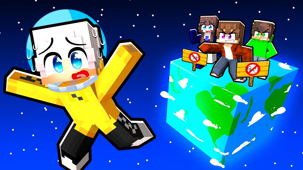 SONO STATO CACCIATO dalla TERRA in Minecraft!