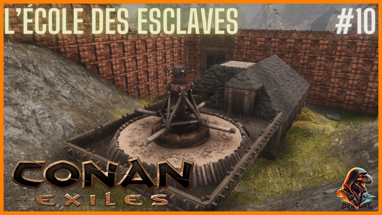 Le centre de formation à esclaves - Conan Exiles PVP - #10 (FR) (1440P) #conanexiles