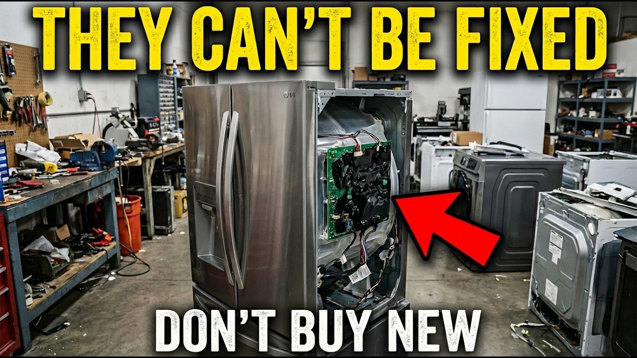 Why Your Refrigerator Will Die in 5 Years (The Illegal Repair Scam)
