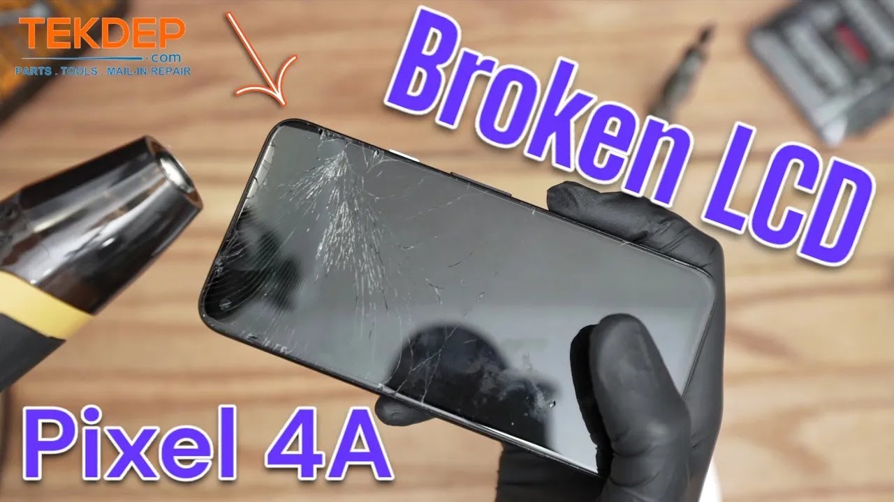 Руководство по замене сломанного экрана Google Pixel 4A