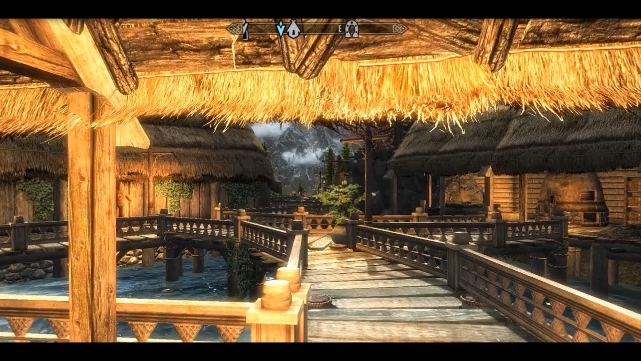 Waterfalls Retreat - Skyrim House Mod